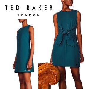 Ted Baker Patron Front Tie Mini Dress